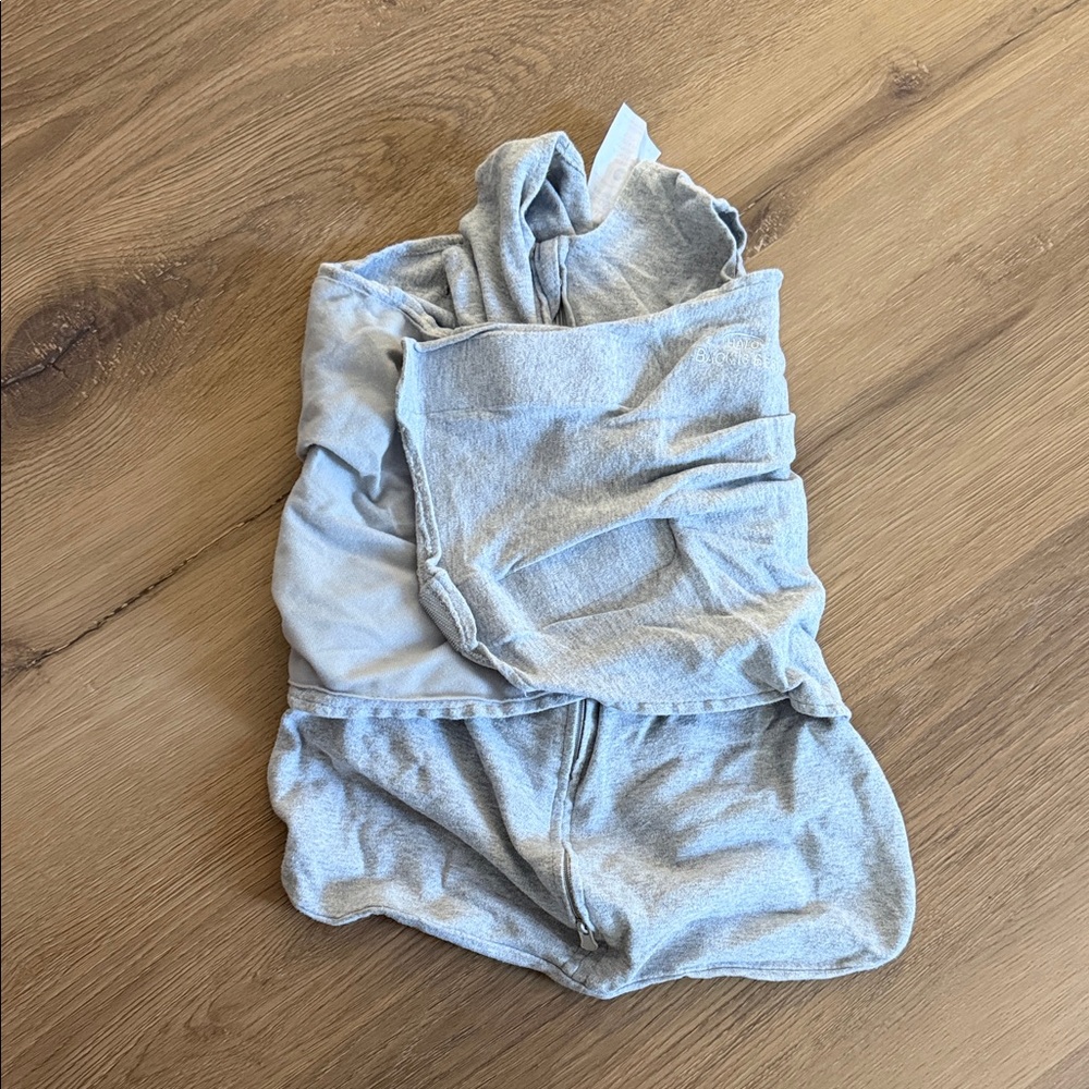 Halo Cozy Gray Sleep Swaddle